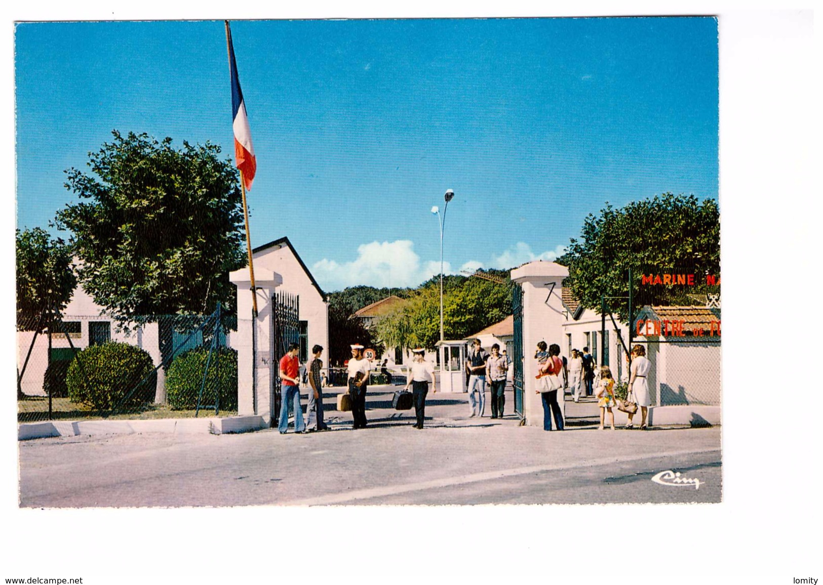33 Contaut Centre De Formation Marine D' Hourtin Entrée Principale Marine Française Marin - Autres & Non Classés