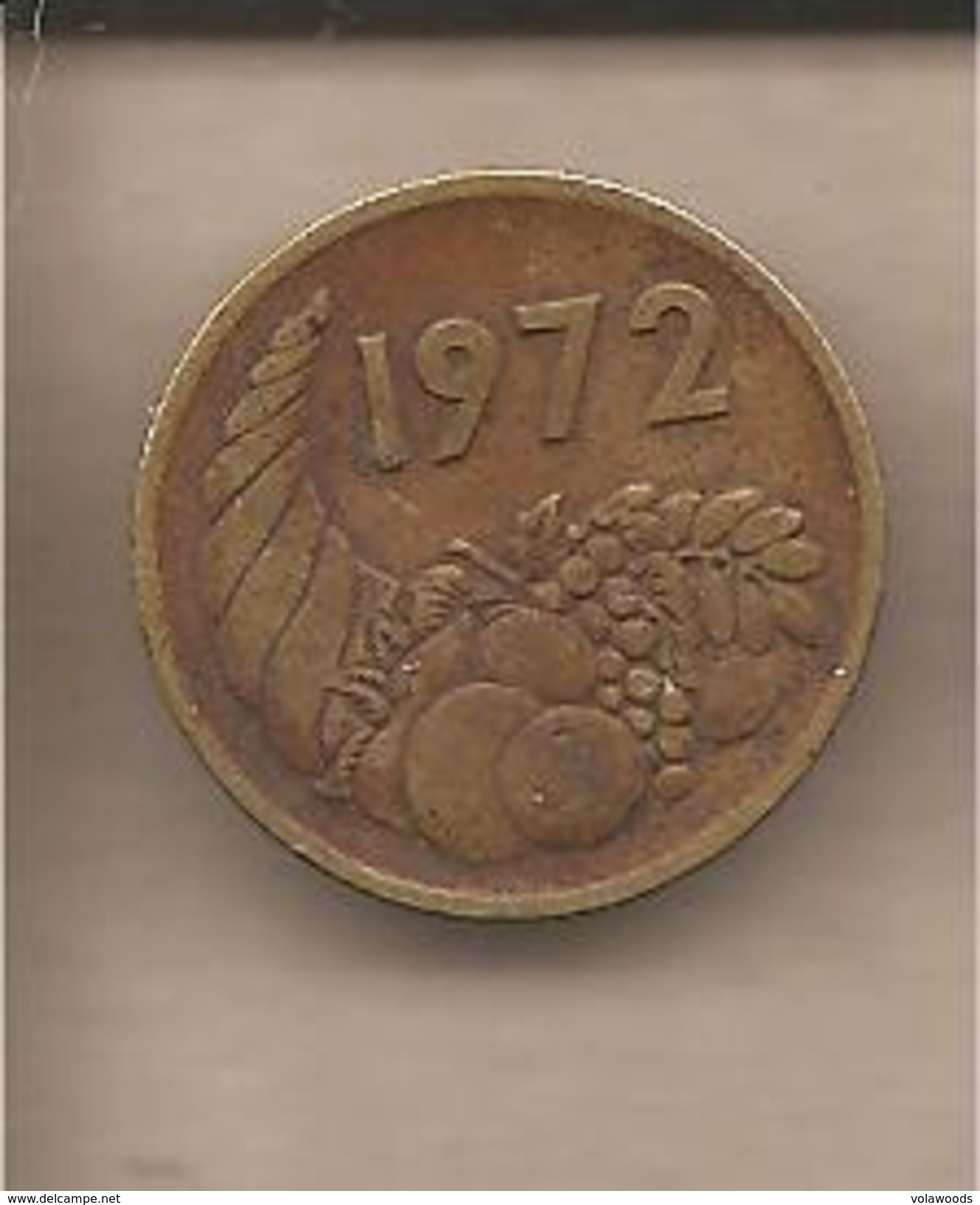 Algeria - Moneta Circolata Da 20 Centesimi "Fao" - 1972 - Algérie