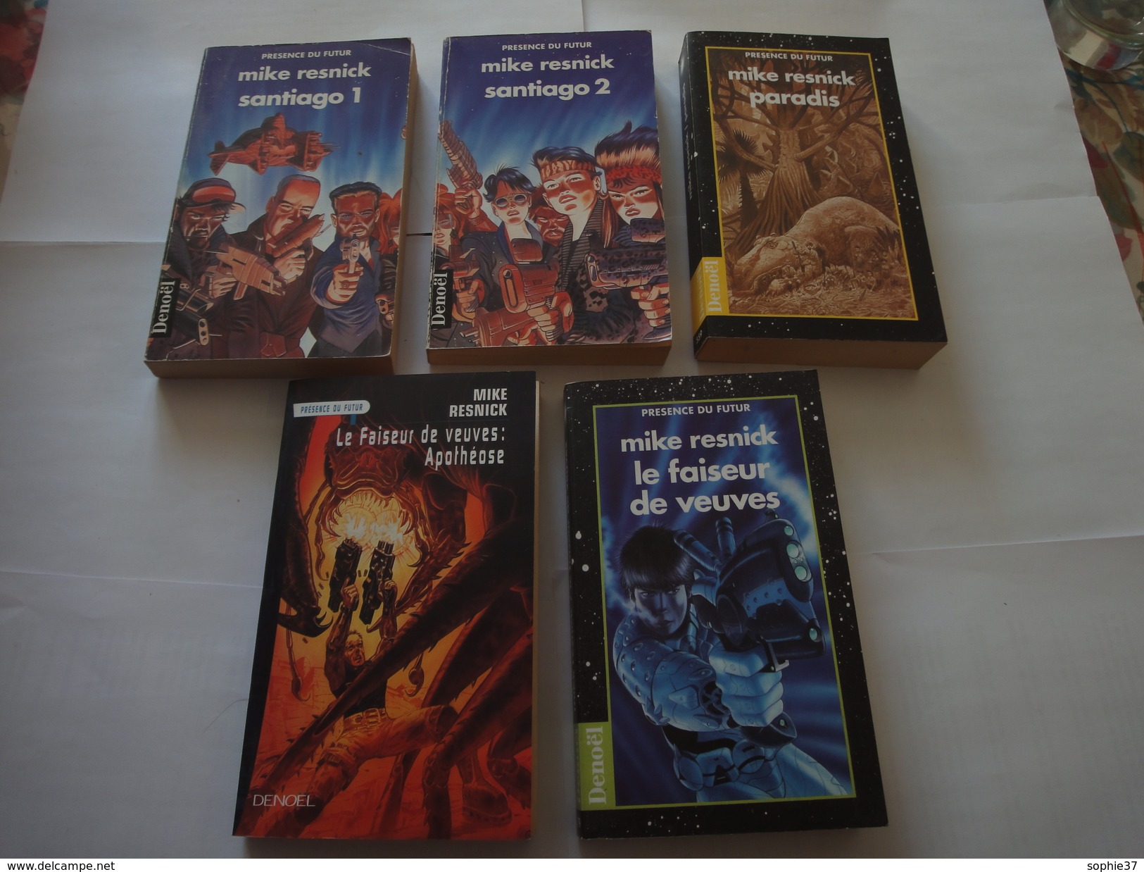 Lot De 5 Livres Science-Fiction De Mike Resnick - Lots De Plusieurs Livres