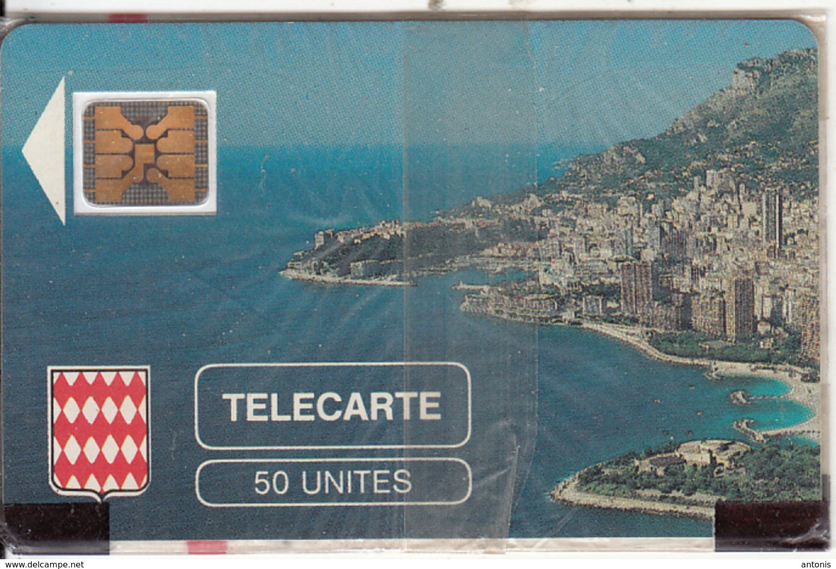 MONACO - Rocher De Monaco, First Issue 50 Unites, Chip SC4, CN : 106773, Tirage %10200, 08/89, Mint - Monaco