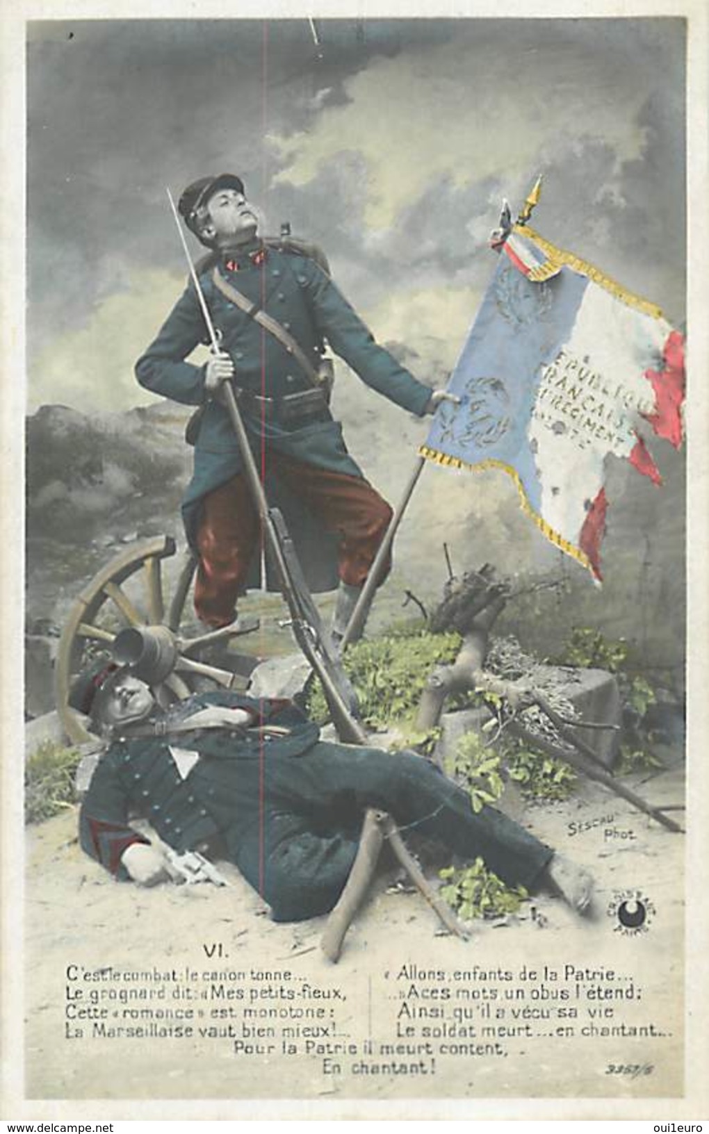 LOT OUI : K 17-096 : PATRIOTIQUE - Patriotiques