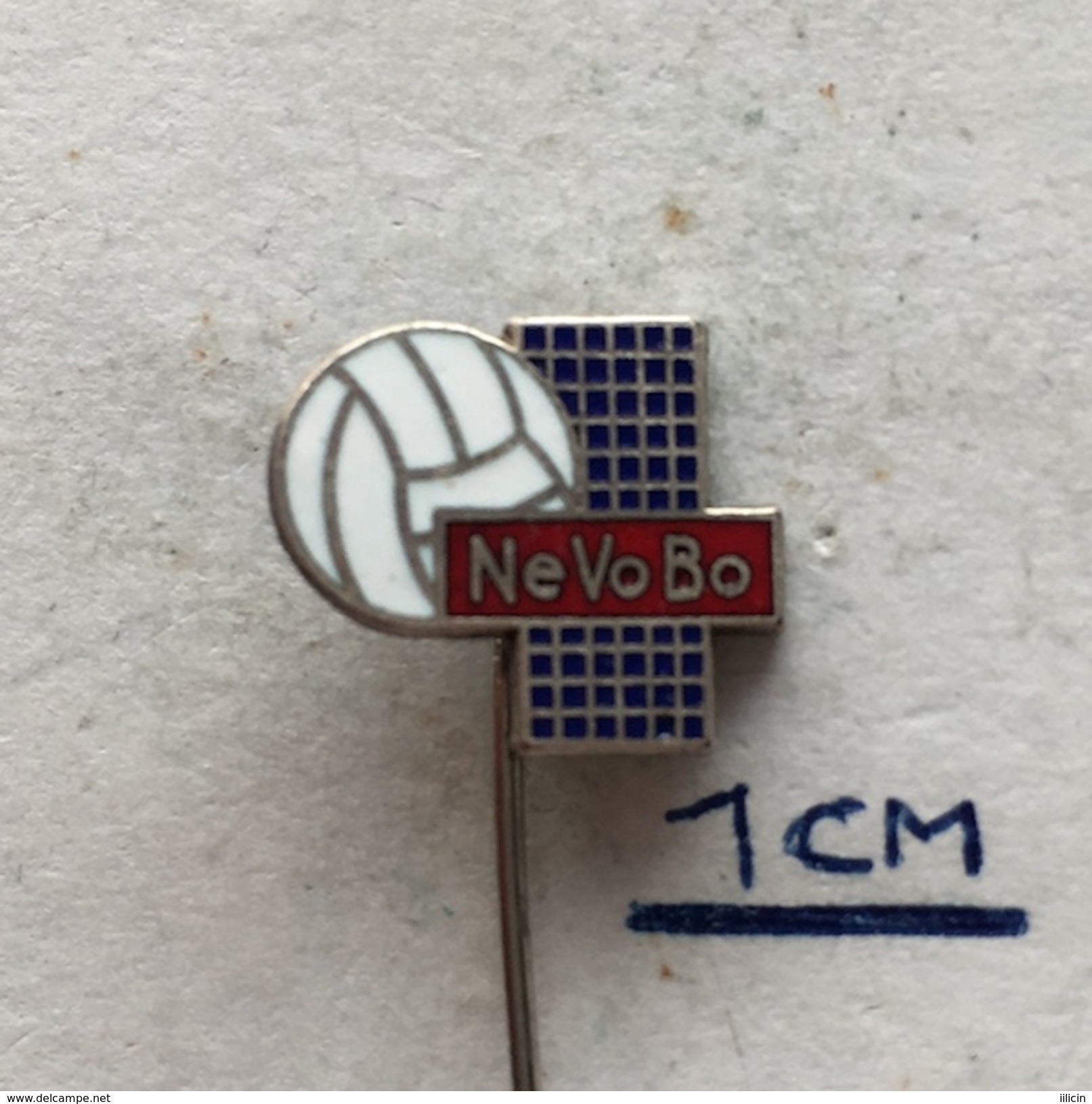 Badge (Pin) ZN004324 - Volleyball Netherlands Federation / Association / Union (NeVoBo) - Volleyball