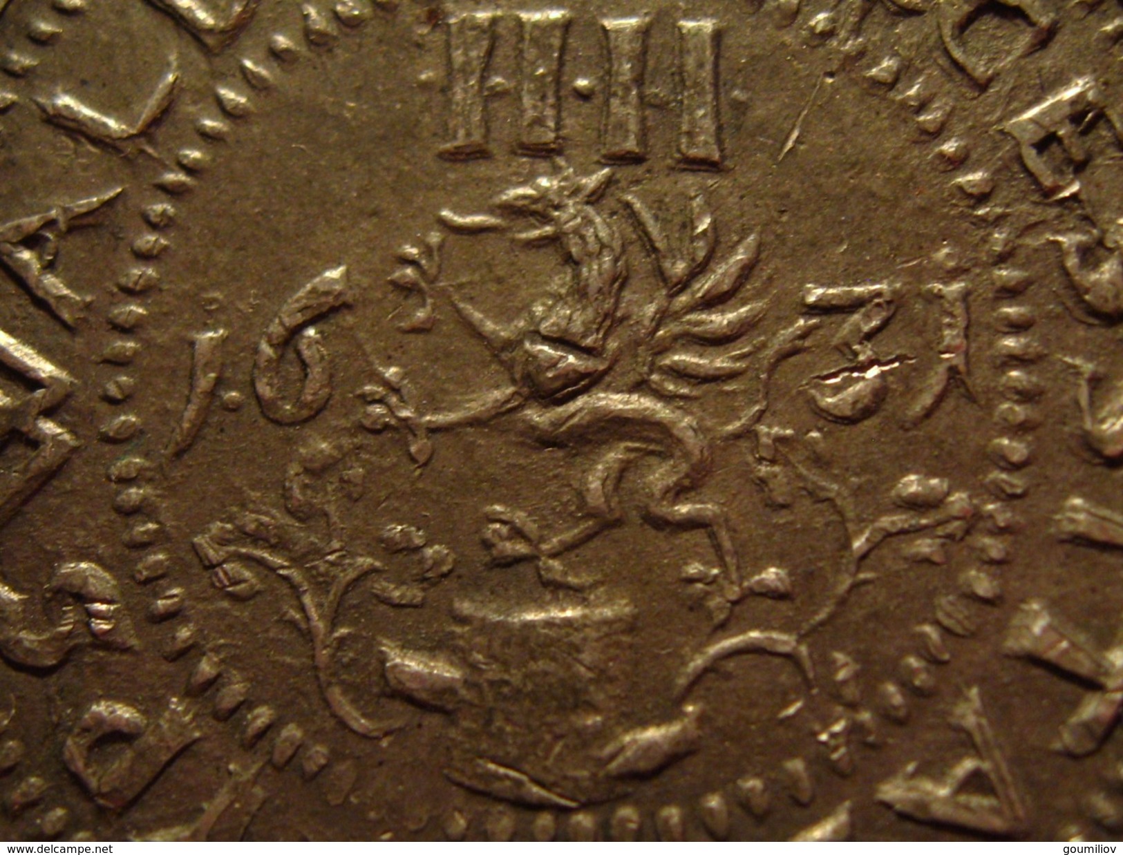 Allemagne - Greifswald - 4 Shillings 1631 - 82.5 Grammes, Refrappe, Restrike. Fissure De Coin Correspondant. Uniface. - Sonstige & Ohne Zuordnung