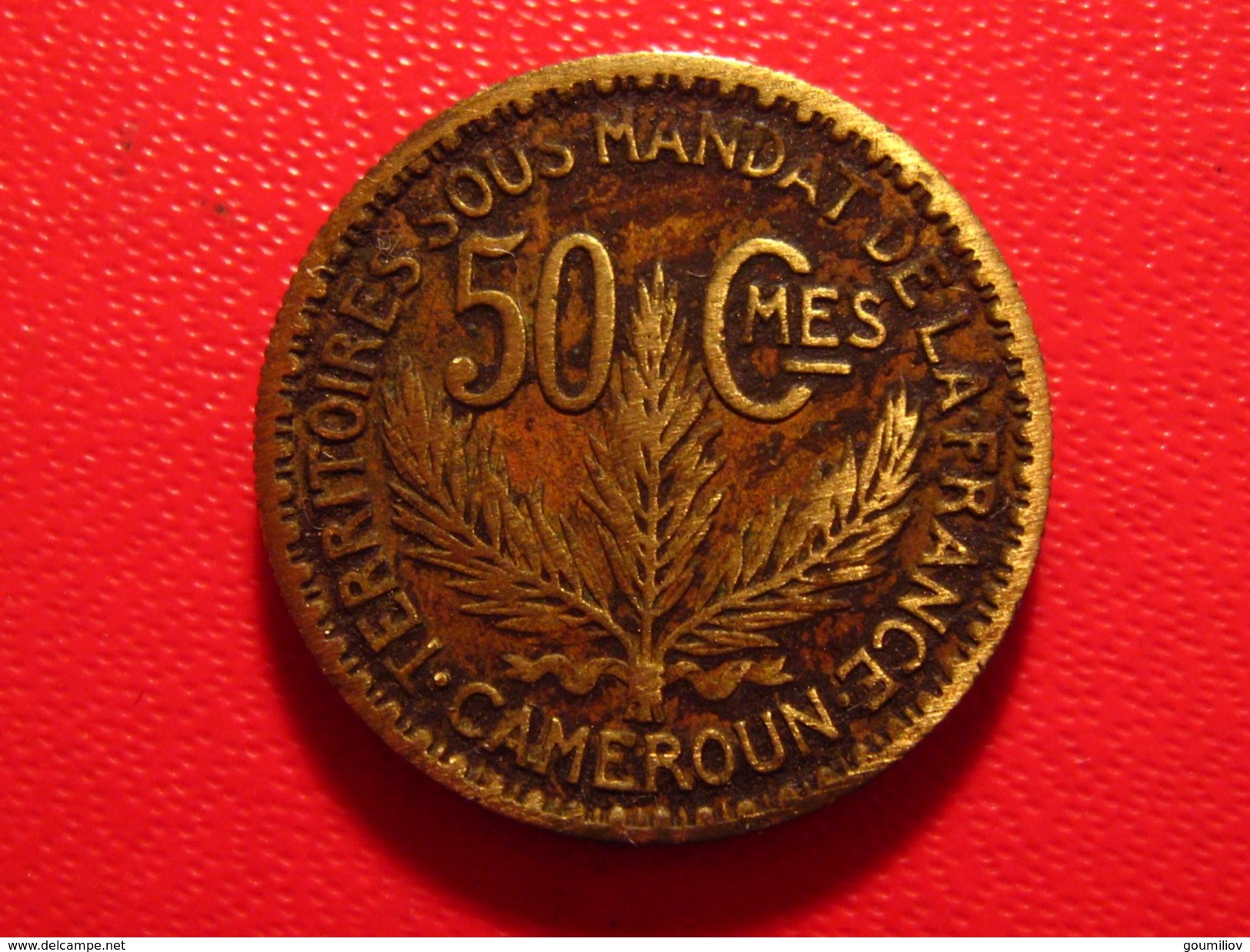 Cameroun - 50 Centimes 1925 - Colonies Françaises 0052 - Cameroun