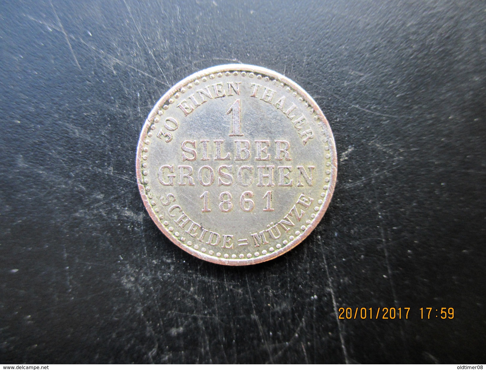 1 Silber Groschen (1/30), Hessen, 1861, SUP - Monedas Pequeñas & Otras Subdivisiones