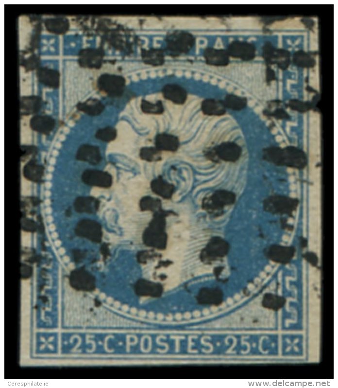 15   25c. Bleu, Obl. GROS POINTS, TB - Altri & Non Classificati