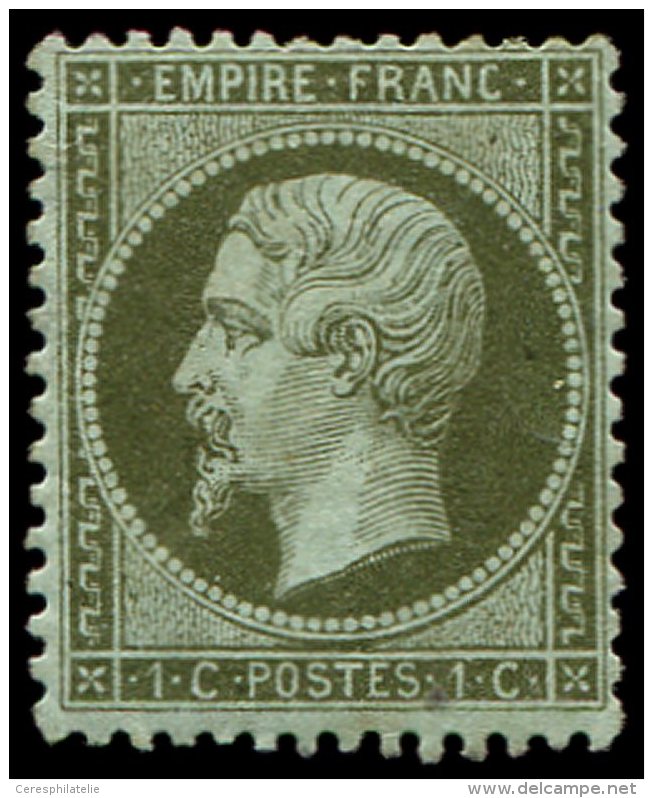 19    1c. Olive, L&eacute;ger Pli De G., Aspect TB - Altri & Non Classificati