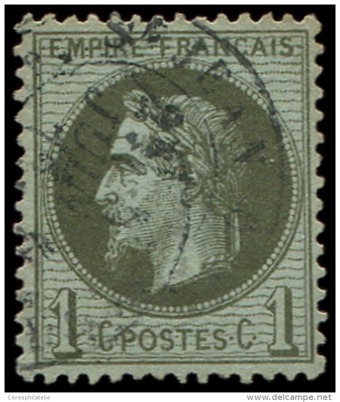 25    1c. Vert Bronze, Oblit&eacute;r&eacute; C&agrave;d, TB - Altri & Non Classificati