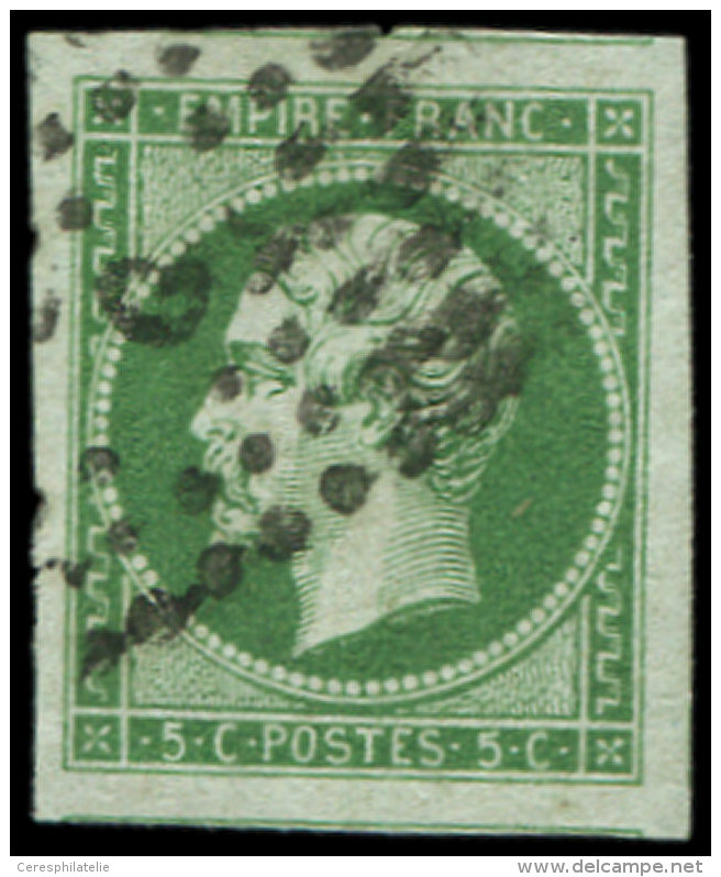 12b   5c. Vert Fonc&eacute;, Marges &eacute;normes, Obl. Los. G, TTB - Altri & Non Classificati