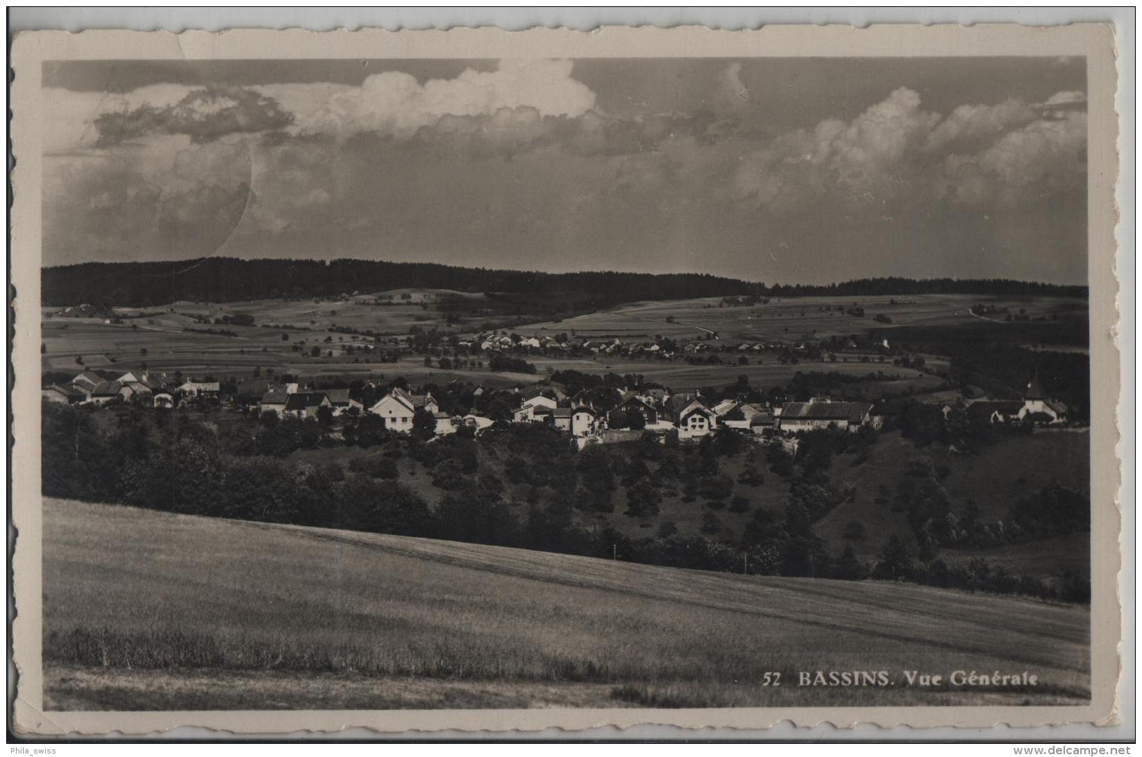 Bassins - Vue Generale - Photo: A. Metzger No. 52 - Bassins