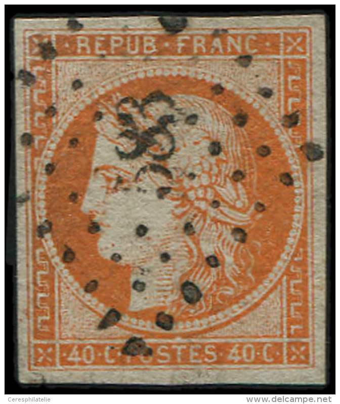 5    40c. Orange, Oblit&eacute;r&eacute; PC 583, TB - Other & Unclassified