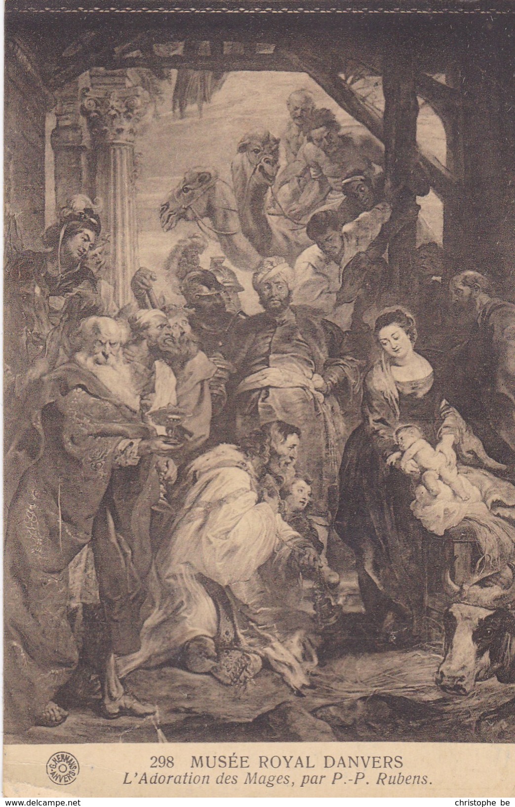 Antwerpen, Anvers, Musée Royal, L'adoration Des Mages Par P.P.Rubens (pk33078) - Antwerpen