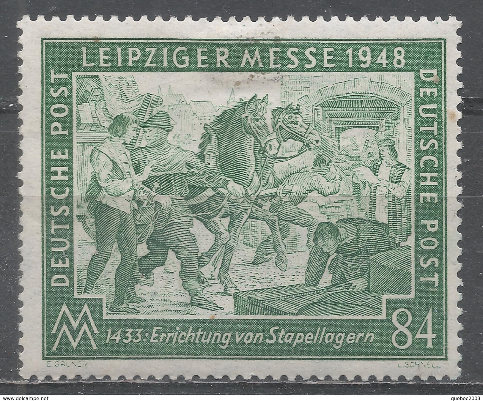 Germany 1948, Scott #583 Arranging Stocks Of Merchandise, 1433 (MH) - Nuevos