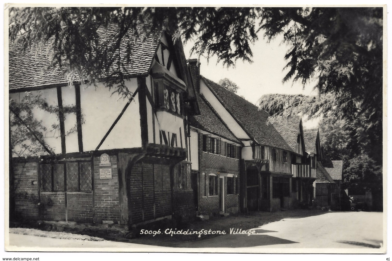 Chiddingstone Village  - Real Photo - E A Sweetman & Son - C1960 - Other & Unclassified