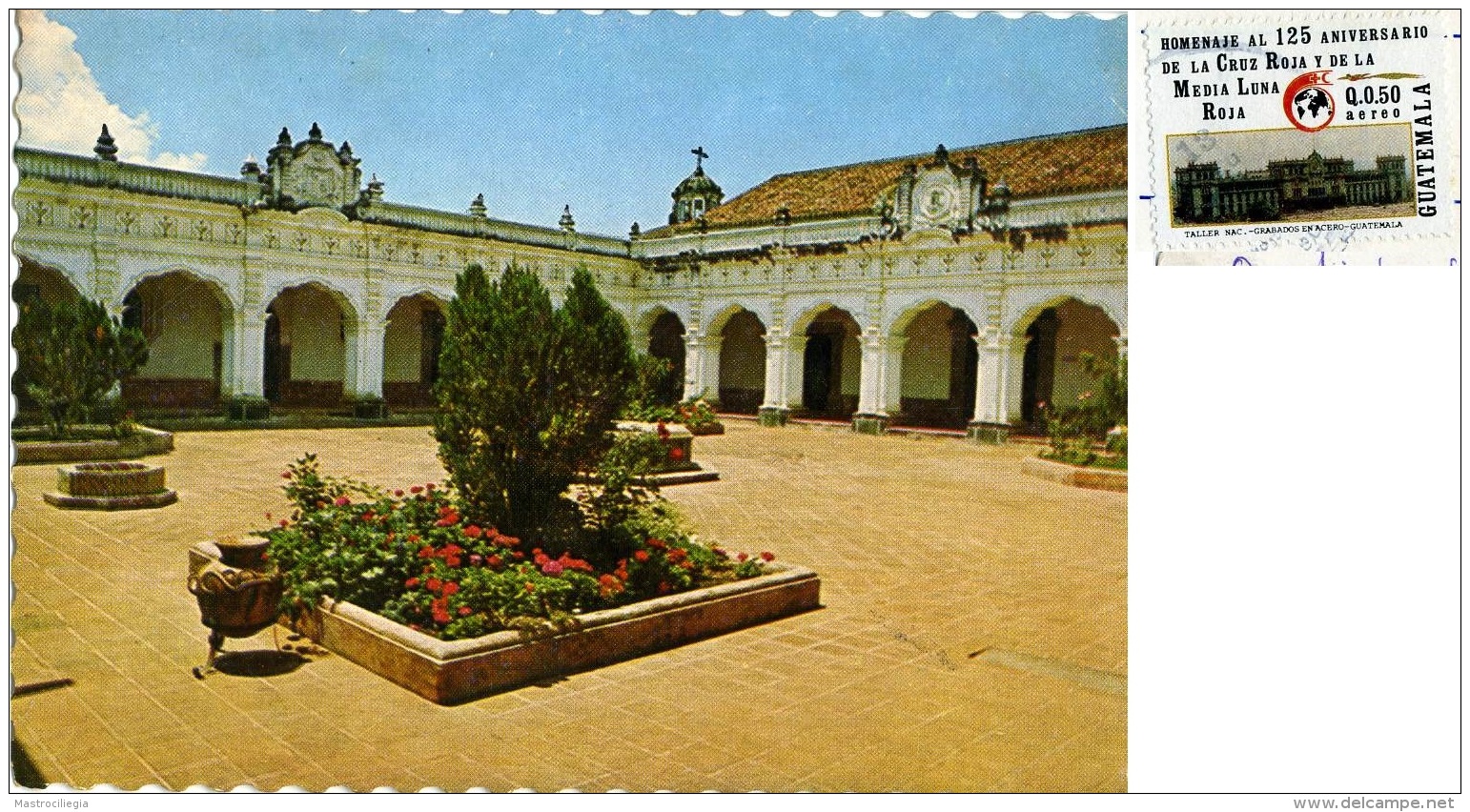 GUATEMALA   GUATEMALA C.A.  Museo Colonial Antigua Guatemala  Nice Stamp - Guatemala