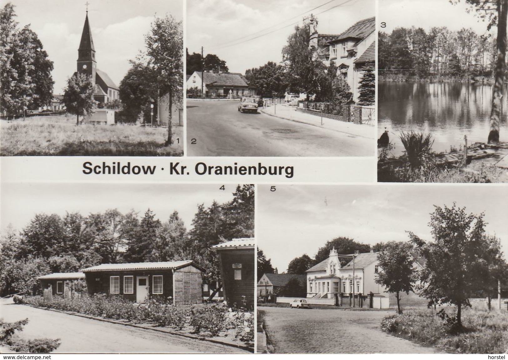 D-16552 Schildow- Kreis Oranienburg - Alte Ansichten - Dorfplatz - Oranienburg
