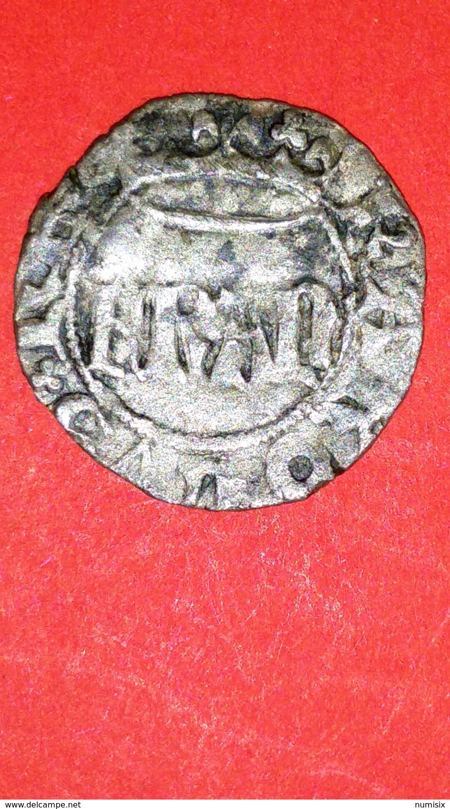 Denier Parisis-Charles VI-1ère émission-1380/1422 - 1380-1422 Carlos VI El Bien Amado