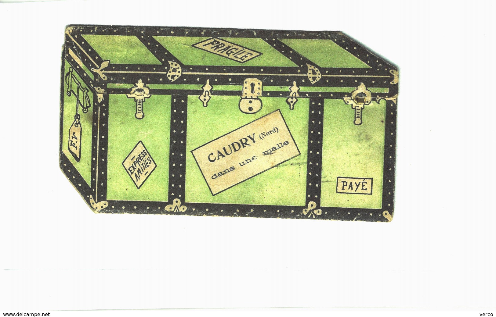 Carte Postale Ancienne De CAUDRY - Caudry