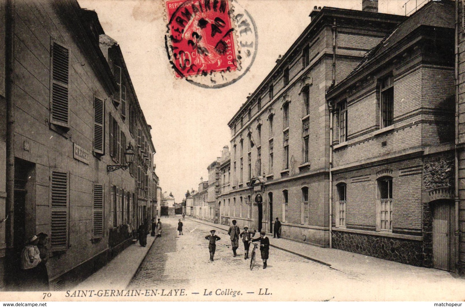 SAINT GERMAIN EN LAYE -78- LE COLLEGE - St. Germain En Laye