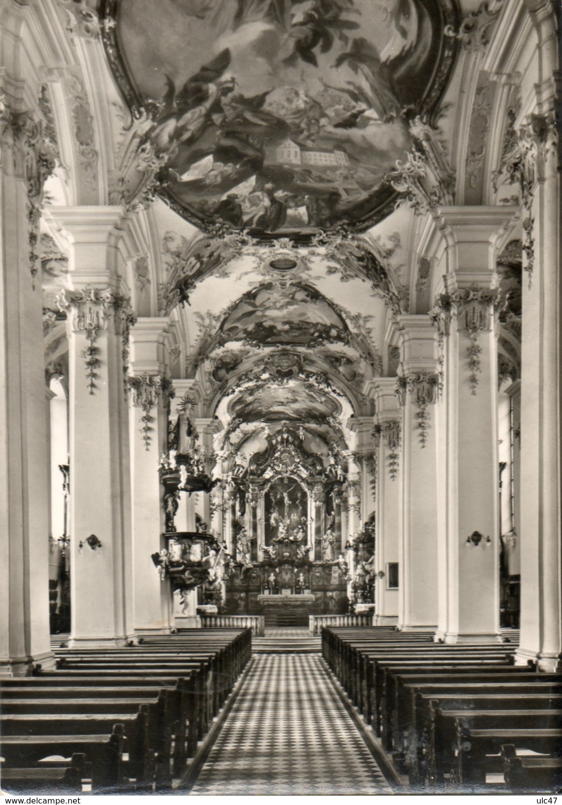- ISNY Im Aligäu - Ehem. Benediktinerklosterkirche St. Georg - Scan Verso - - Isny