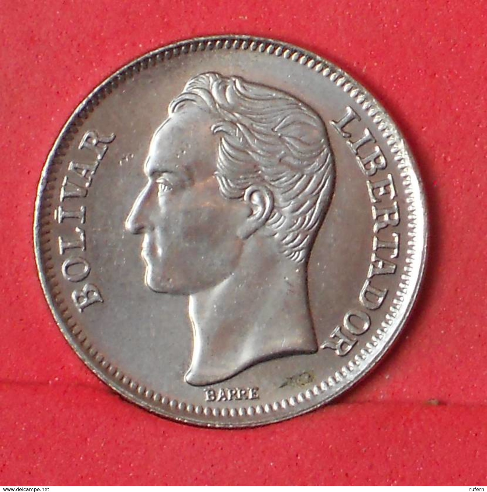 VENEZUELA 1 BOLIVAR 1989 -    KM# 52a,1 - (Nº17398) - Venezuela