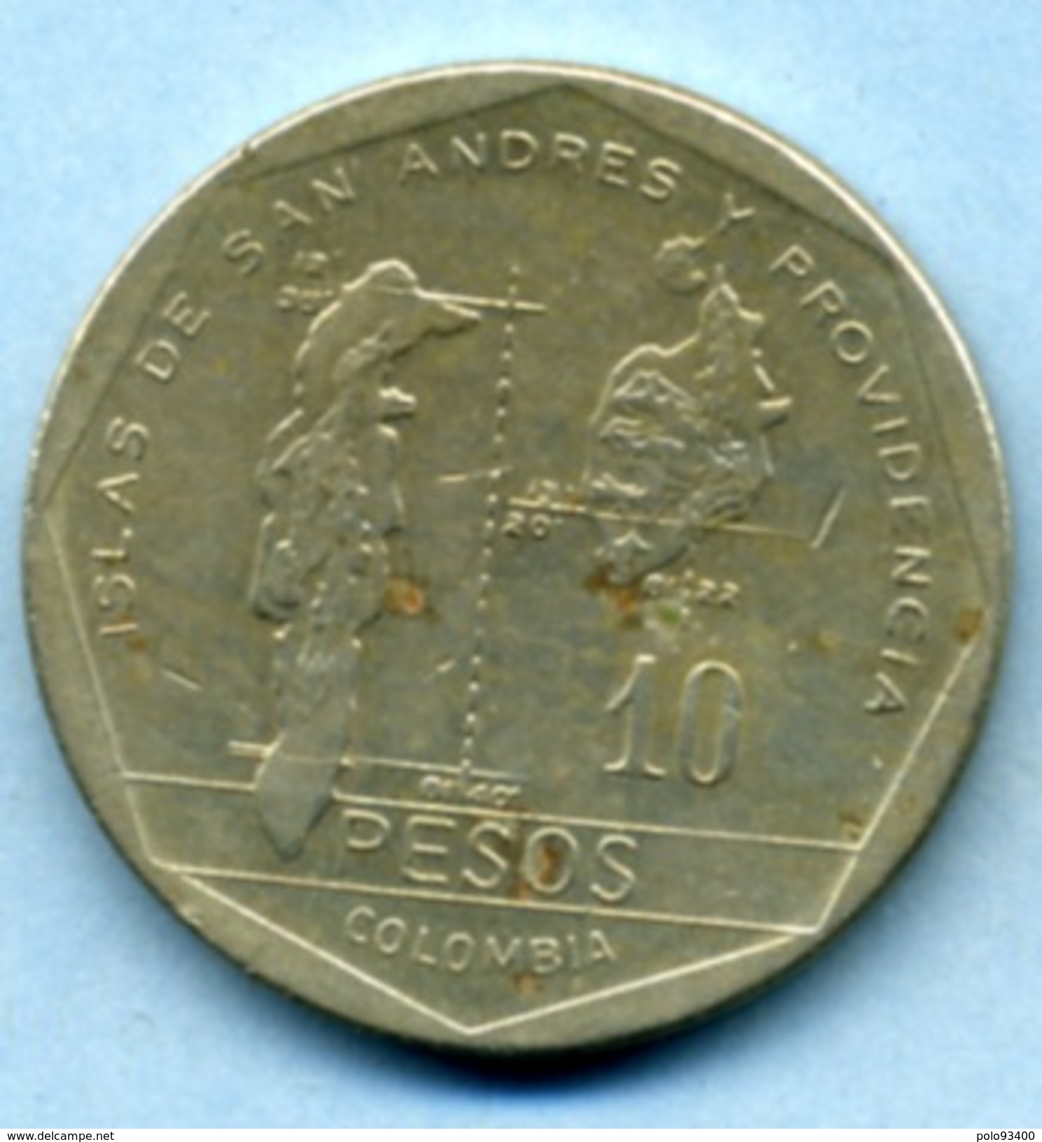 1985  10 PESOS - Kolumbien