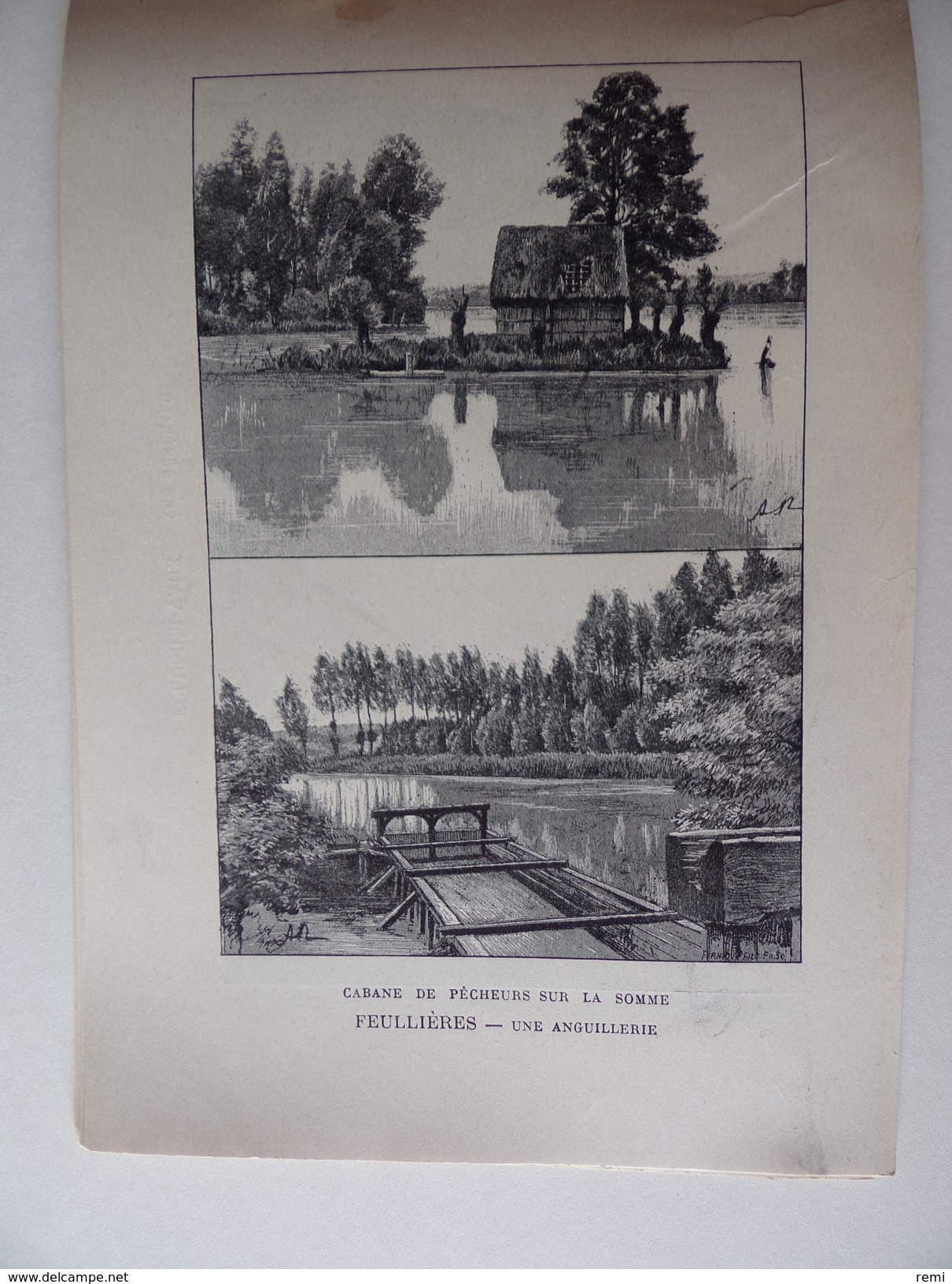 FRANCE-ALBUM Arrondissement de PERONNE n°56 déc 1899 Publication mensuelle Paniconographie HAM ETERPIGNY NESLE CHAULNES