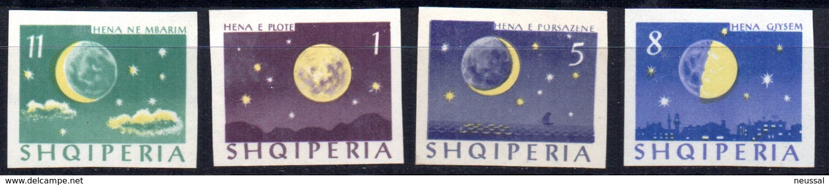 Serie Nº 694/7 S/d  Albania - Astrología