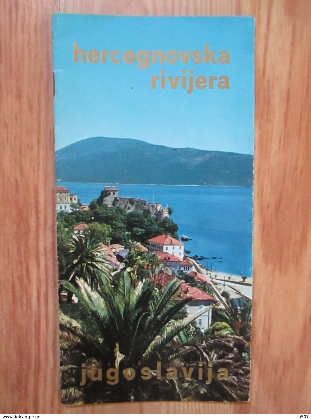 Brochures-Hercegnovska Rivijera-Herceg Novi,Crna Gora,Montenegro,Ex Yugoslavia - Dépliants Touristiques