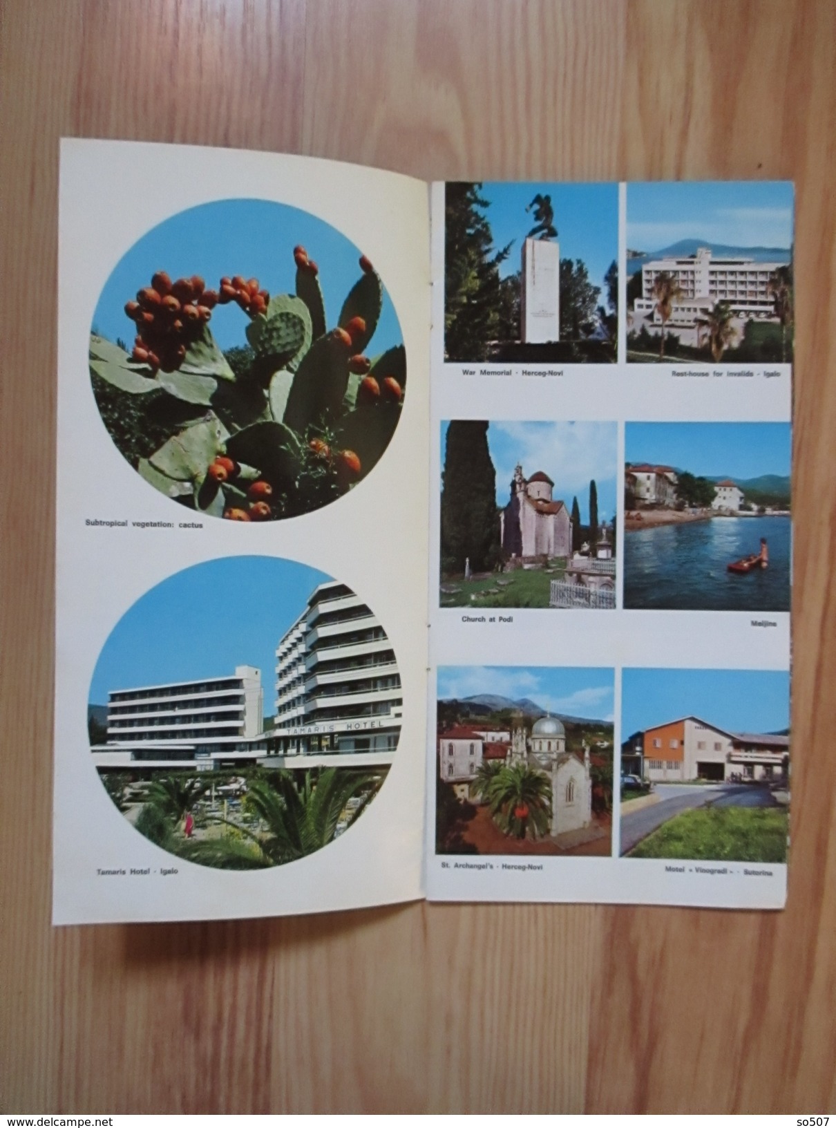 Brochures-Hercegnovska Rivijera-Herceg Novi,Crna Gora,Montenegro,Ex Yugoslavia - Dépliants Turistici