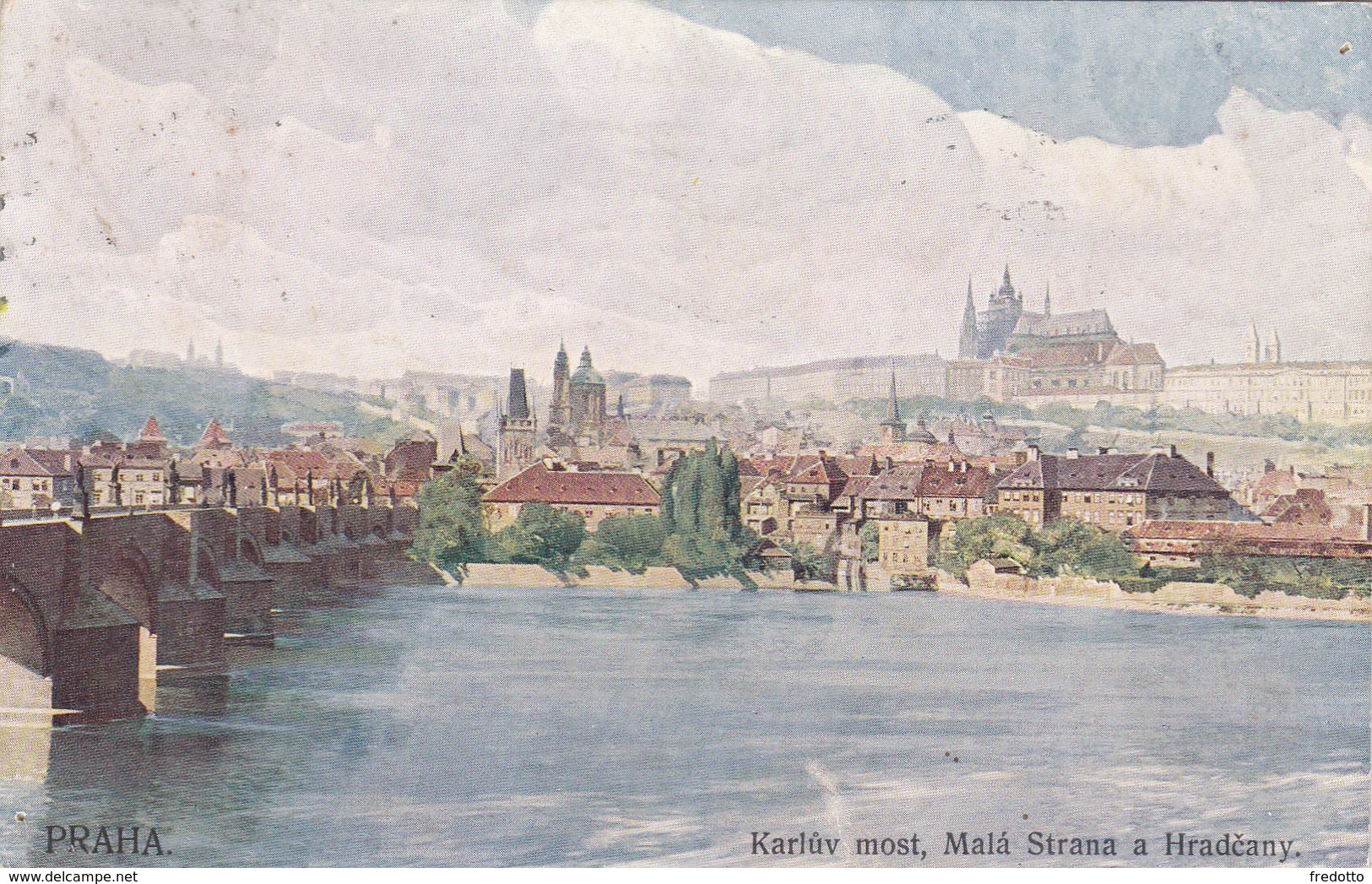 PRAHA-Oesterreich Tschechien- 1911 - Pitten