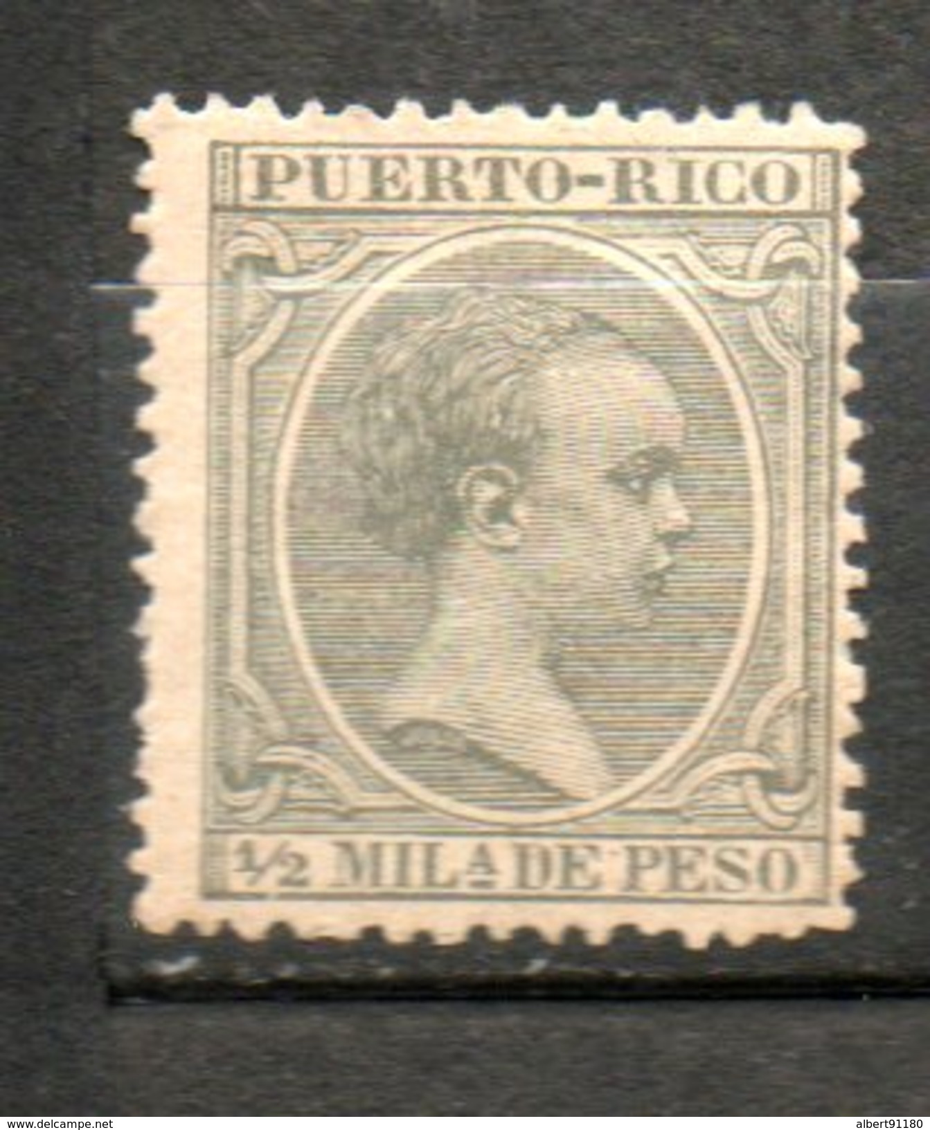 PUERTO RICO Alphonse XIII 1891-92 N°86 - Puerto Rico