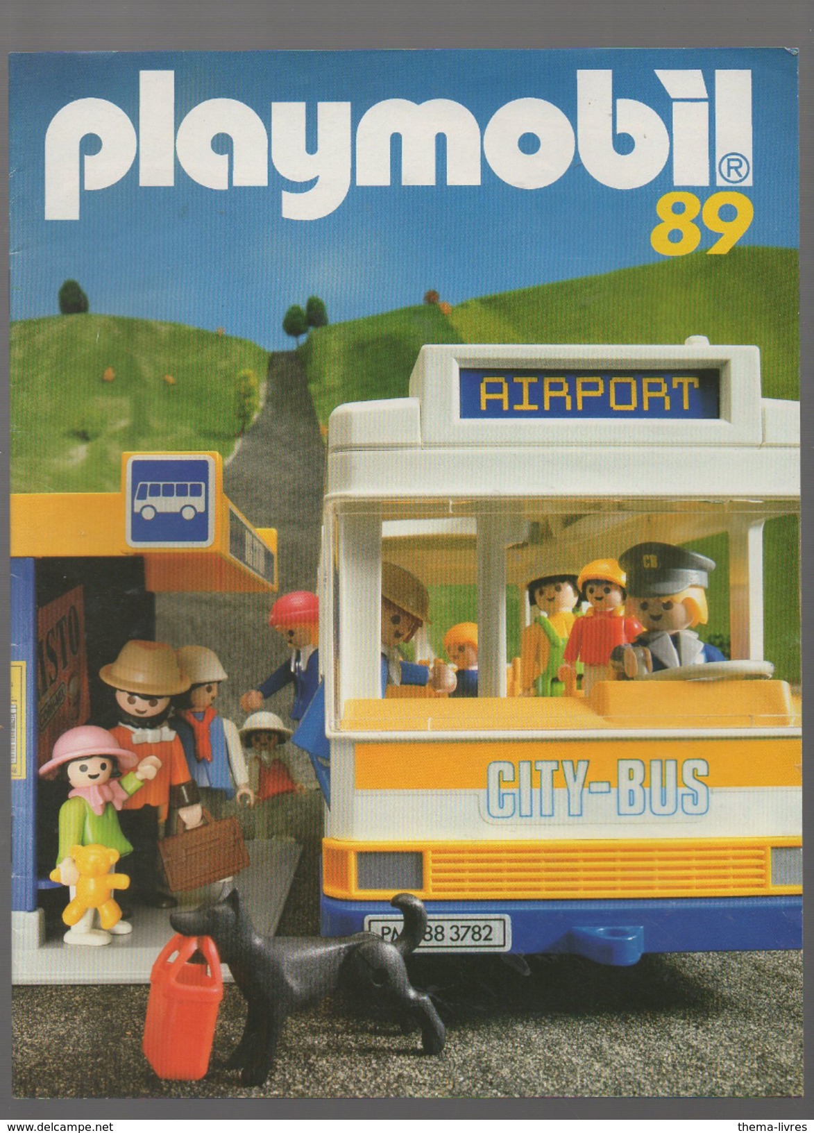 (jouets) Catalogue PLAYMOBIL 1989 City Bus  (CAT 600) - Autres & Non Classés