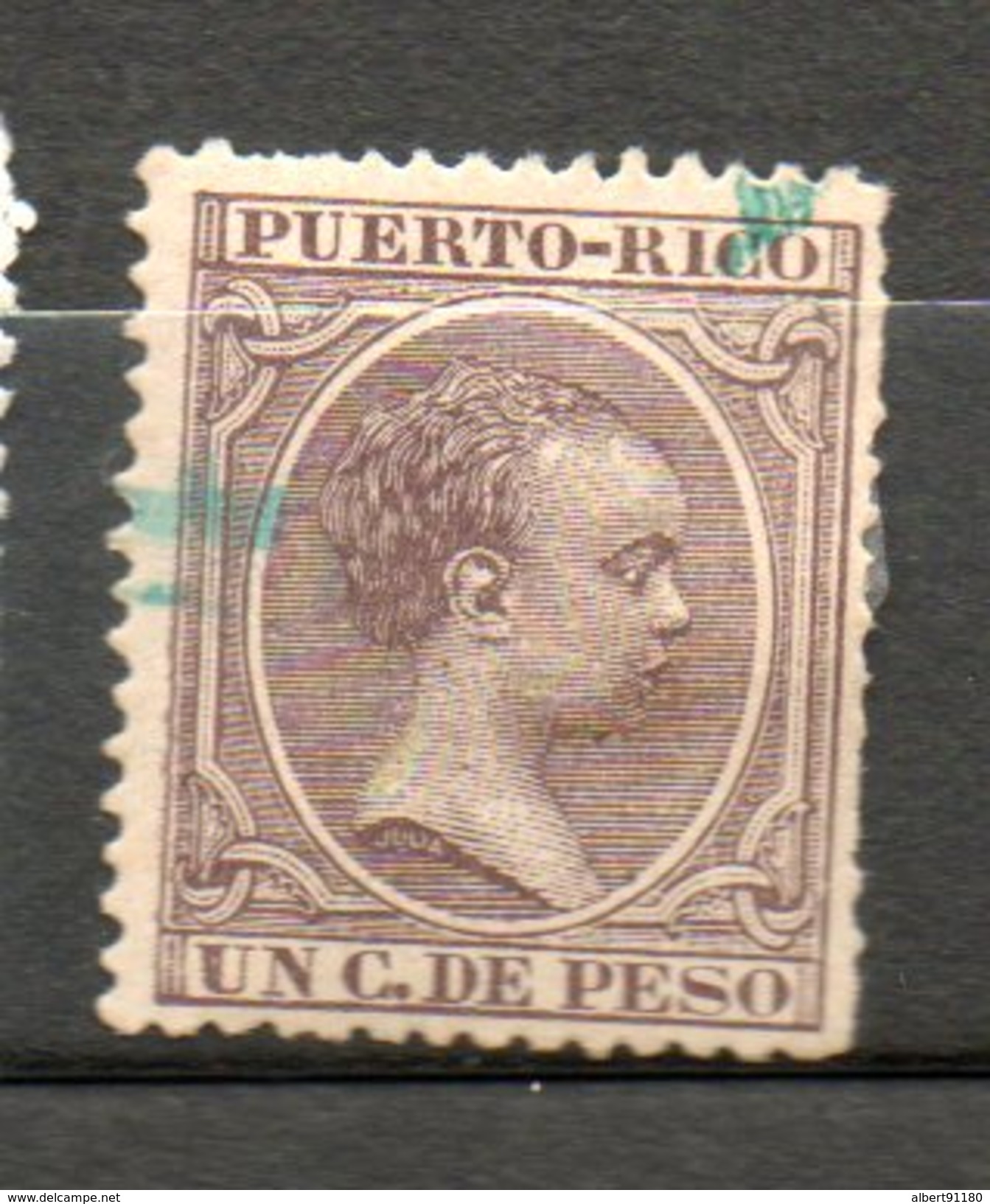 PUERTO RICO Alphonse XIII 1890 N°78 - Puerto Rico