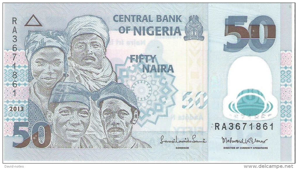 Nigeria - Pick 40 - 50 Naira 2013 - Unc - Nigeria