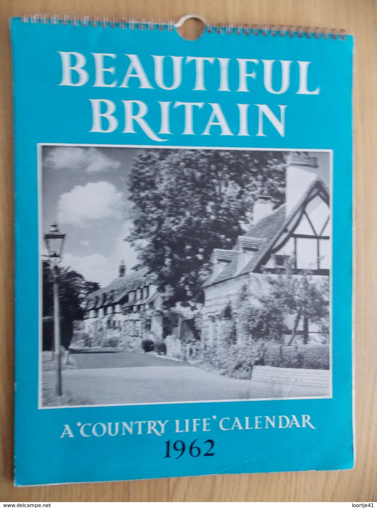 Kalender Calendrier Calendar 1962 - Beautiful Britain - Country Life - Groot Formaat: 1961-70