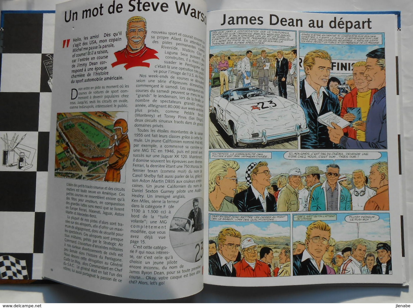 Dossiers Michel Vaillant James : James Dean  Par Jean GRATON EO 1995 - Michel Vaillant