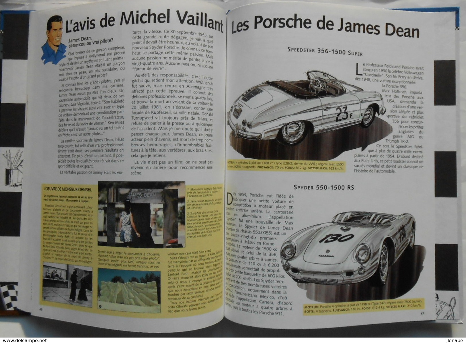 Dossiers Michel Vaillant James : James Dean  par Jean GRATON EO 1995