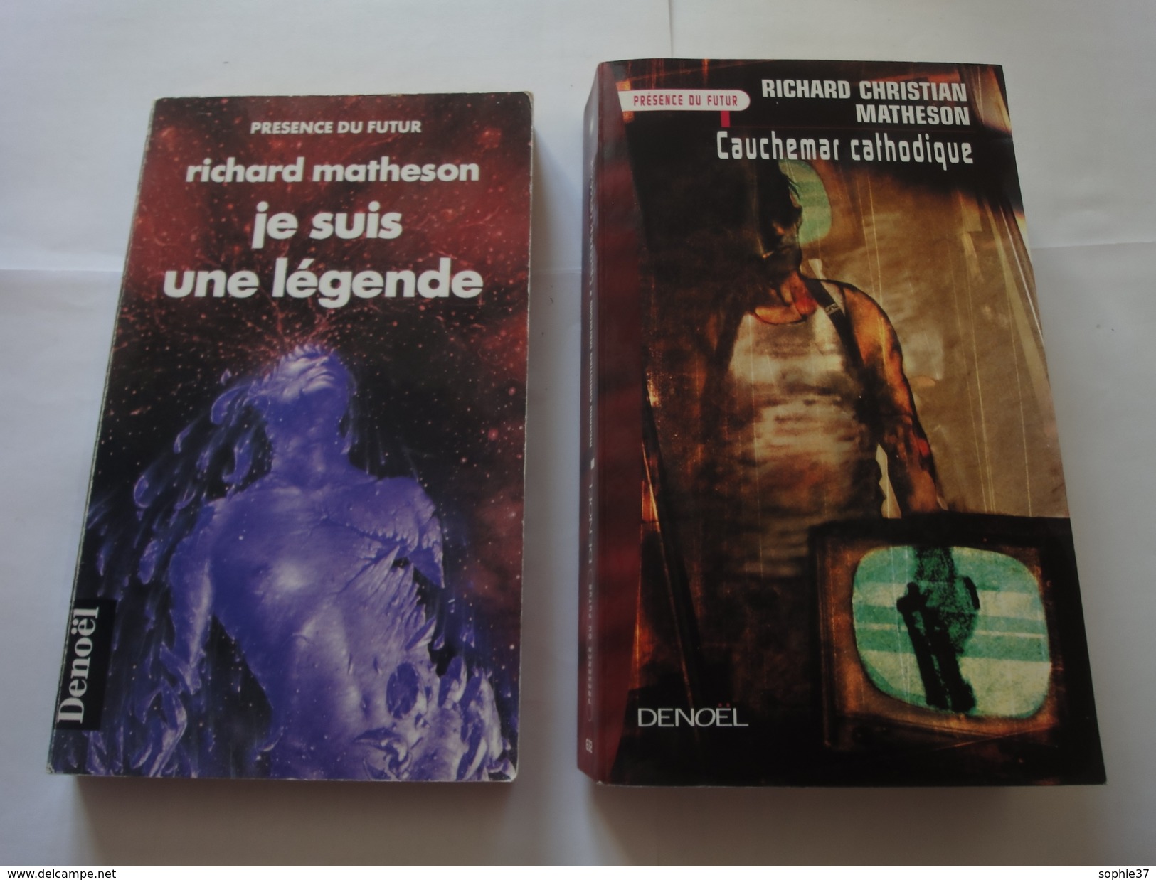 Lot De 2 Livres Présence Du Futur- Fantastique-de Richard Christian Mantheson - Lots De Plusieurs Livres