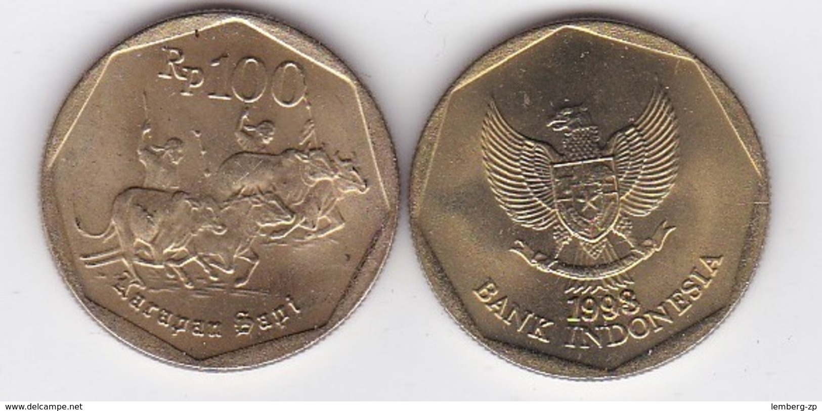 Indonesia - 100 Rupiah 1998 UNC Lemberg-Zp - Indonesia