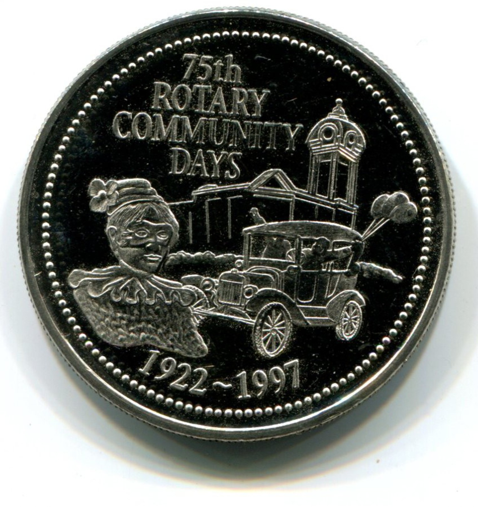 1997 Rotary Community Days Sault Ste. Marie Ontario Canada Two Dollar Token - Monetari / Di Necessità