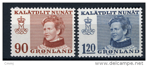 1974 - GROENLANDIA - GREENLAND - GRONLAND - Catg Mi. 90/91 - MNH - (T/AE27022015....) - Ungebraucht