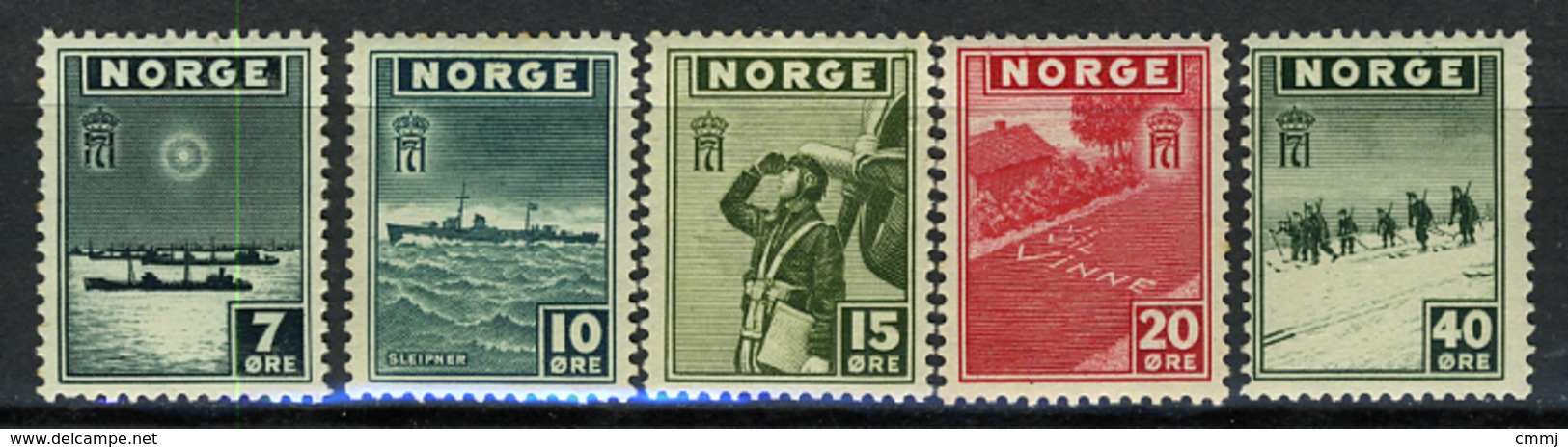 1943 - NORVEGIA - Mi. Nr. 277-.. - NH - (CW2427.13) - Nuovi