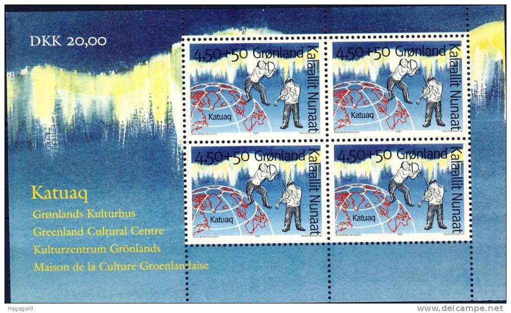 ##Greenland 1997. Katuaq. Michel Block 12. MNH(**) - Blocks & Sheetlets