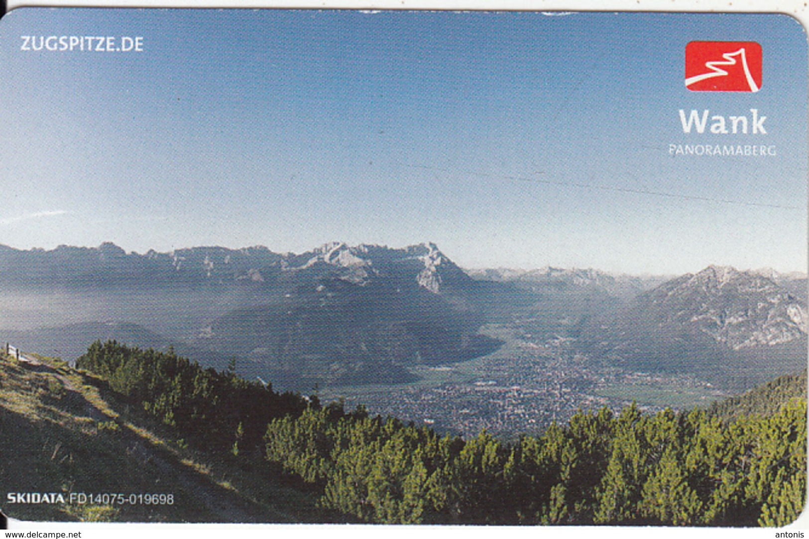 GERMANY - Wank Mountain, Zugspitze Ticketcard, Used - Other & Unclassified
