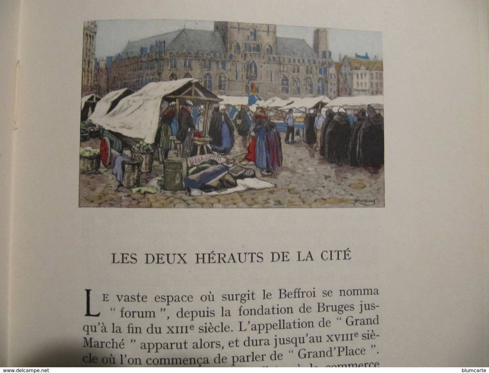 LE CHARME DE BRUGES - CAMILLE MAUCLAIR - Illustrations H. CASSIERS - Sur Velin Blanc Pap. PRIOUX - Ex. N° 1317 - Reisen