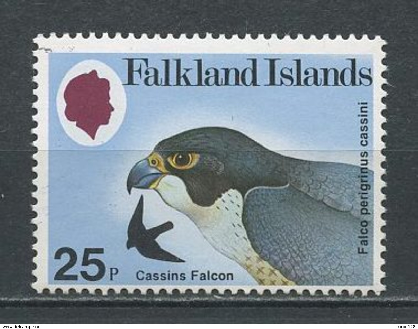 FALKLAND 1980 N° 309 ** Neuf MNH Superbe Cote 2.30 &euro; Faune Oiseaux Falco Rapaces Birds Fauna  Animaux - Falkland