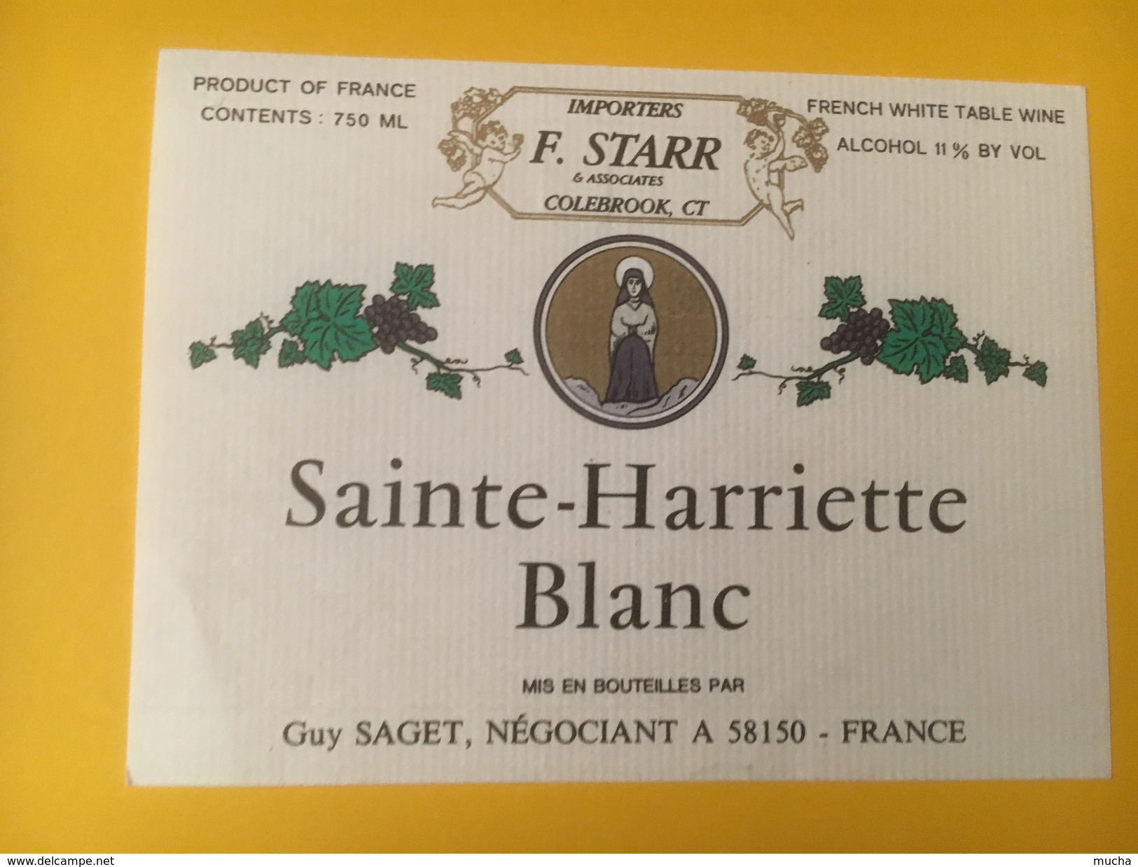 3310 - Sainte-Harriette Blanc - Blancs