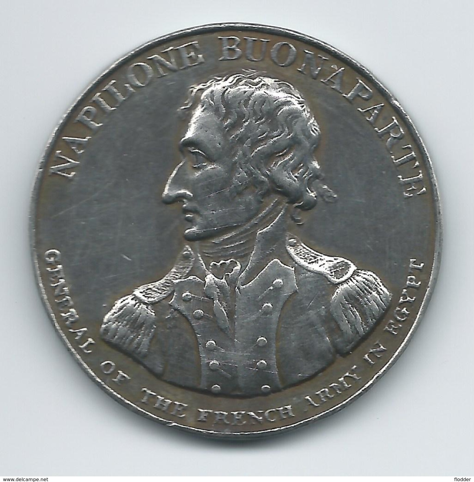 Napoleon In Egypt 1799, Silver Medal, Very Rare - Autres & Non Classés