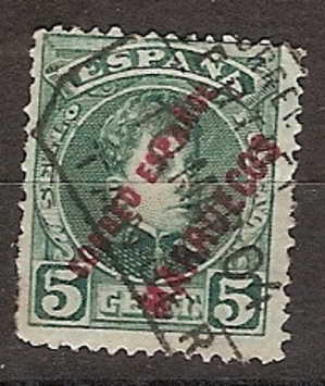 Marruecos U 003 (o) Alfonso XII. 1903 - Maroc Espagnol